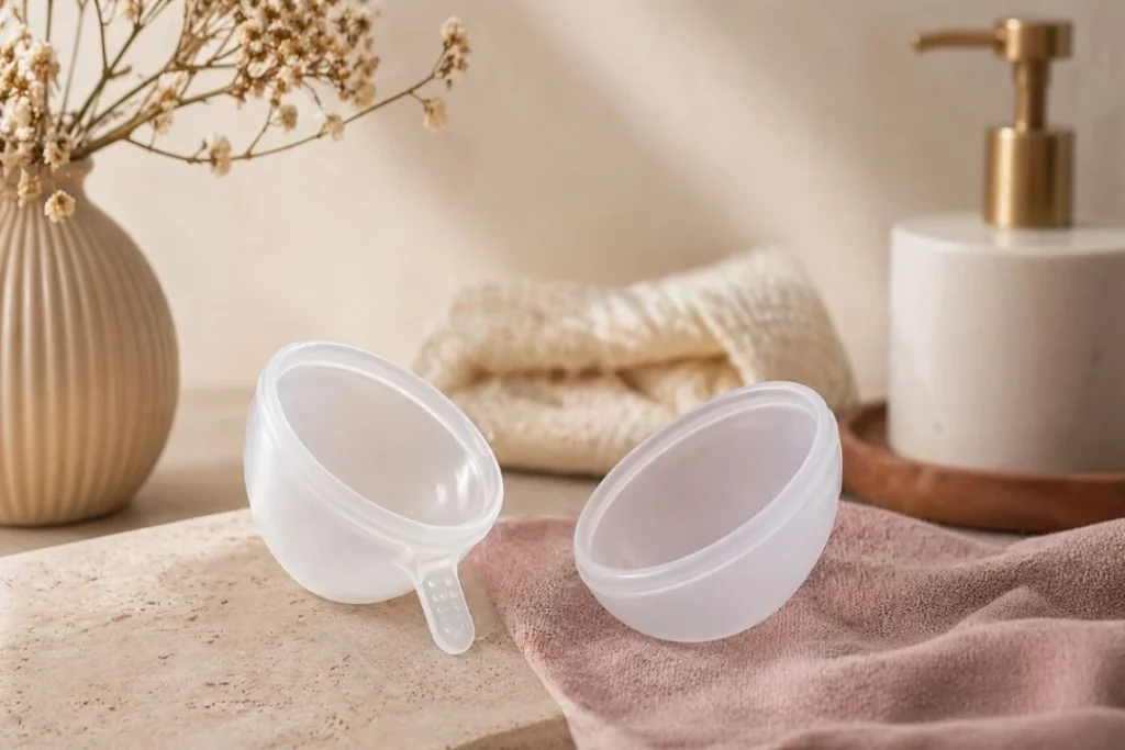 Disque menstruel avec ou sans languette : quelles différences ?