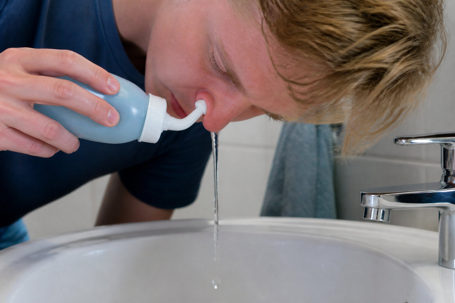 5 étapes pour réussir votre lavage nasal sans inconfort